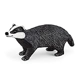 schleich 14842 Dachs, für Kinder ab 3+ Jahren, WILD LIFE - Spielfigur