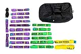 Dolezych Rundschlingen-Set 1000 - 3000 kg Tragfähigkeit, 20-teilig - Violett /...