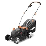WORX WG733E Akku-Rasenmäher 20V, 33cm Schnittbreite, 35L Grasfangkorb...