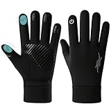 PjuQow Fahrradhandschuhe Herren, Fahrradhandschuhe Damen, Laufhandschuhe Herren,...