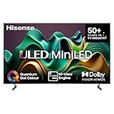 Hisense 55U6NQ 139 cm (55 Zoll) Fernseher 4K Mini LED ULED HDR Smart TV, 60Hz,...