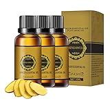 3 Stück Schlankheits Bauch Ingwer Öl, Belly Drainage Ginger Oil, Bauchdrainage...