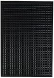 Unitec 74512 Wabenmatte, 42 x 29 cm, schwarz