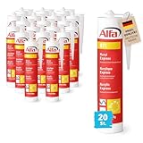20x Alfa Acryl-Dichtstoff weiß 310 ml Profi-Qualität besonders schnell...