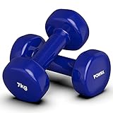 Vinyl Hanteln Paar I Kurzhanteln Gewichte ideal für Fitness Gymnastik Aerobic...