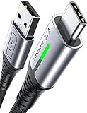 INIU USB C Kabel 2m, Typ C 3,1A Handy Ladekabel USB auf USB C Schnellladekabel,...