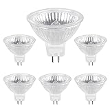 Halogen Reflektor 35W GU5.3, MR16 Halogenstrahler 12V Dimmbar, 400lm Warmweiß...