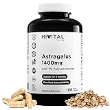 Astragalus 1400 mg. 180 vegane Kapseln für eine 6-monatige Behandlung....