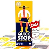 ATM Gaming Quickstop - Das Buchstaben-Duell - Kartenspiel für Jugendliche und...