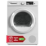 Telefunken T-WP-7-1-W Wärmepumpentrockner 7 kg | Trockner | Energiesparend -...