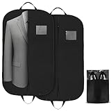 Livdouyu 2 Stück Kleidersäcke mit Schuhbeutel, 120 x 60cm Kleidersack mit...