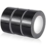 KUOGAS Panzertape Schwarz extra 3 Rollen 35m x 48mm,Insgesamt 105m,Wasserdichtes...