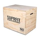 SUPRFIT Baltrun Plyo Box Holz – stabile Sprungbox für plyometrisches Training...