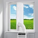 Fensterabdichtung für Mobile Klimageräte, 400CM Fensterabdichtung Klimaanlage...