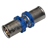 EasyPRESS Pressfitting Kupplung DVGW für Mehrschichtverbundrohr u. PE-RT...