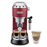 De'Longhi Dedica Style EC 685.R – Espresso Siebträgermaschine,...