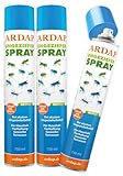 ARDAP Repell Ungezieferspray 3x750ml - Insektenspray bei akutem Ungezieferbefall...