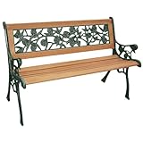 Rosen Parkbank Gartenbank Bank Gusseisen