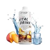 Best Body Nutrition Vital Drink ZEROP ® – Eistee Pfirsich Sirup zuckerfrei...