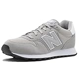 New Balance Herren 500 Sneaker, Grau Weiß, 44 EU