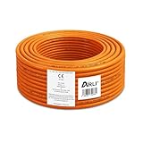 ARLI CAT 7 Verlegekabel 100m Netzwerkkabel CAT.7 LAN Halogenfrei...