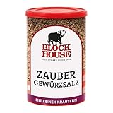 Block House Zaubergewürzsalz, Gewürzmischung für Fleisch, Fisch und Gemüse...