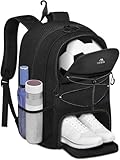 MATEIN Fussball Rucksack mit Schuhfach, Groß Sportrucksack Herren mit...