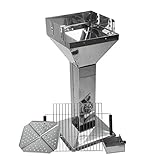 DEMA Säulengrill 52,5x41,5x94 cm – Trichtergrill, Holzkohlegrill, BBQ...