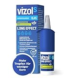 Vizol S 0,4% Long Effect Augentropfen bei starken Symptomen trockener und...