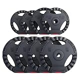 GORILLA SPORTS® Hantelscheiben - Einzeln/Set, 1,25kg, 2,5kg, 5kg, 10kg, 15kg,...