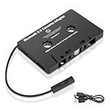 Gbformat Kassetten Adapter für Autoradio mit Mikrofon für Freisprechanrufe...