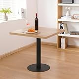 Mingone Esstisch 80x80 Küchentisch Esszimmertisch Klein mit Holzplatte...