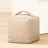 Praknu Türstopper Sack für Den Boden - Extra schwer 1Kg - mit Waschbarem...