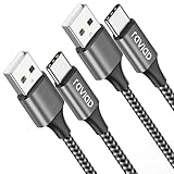 RAVIAD USB C Kabel [2Pack 2M] 3.1A Ladekabel USB C Schnellladekabel Nylon USB C...