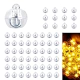 A.bigwhale LED Ballons Lichter, Mini LED Licht Warmweiß 60 Stück, LED...