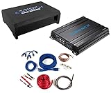 Crunch CBP 1000F | Flacher Subwoofer + 4-Kanal-Verstärker + kompletter...