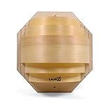 LaJa26 Sauna Lampenschirm Solo - FSC Espenholz - Stimmungsvolles Saunalicht -...
