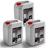 30L Premium Bioethanol 96,6% Rein - 3x10 Liter ökologischer Brennstoff für...