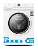 Midea MF10EW70BA10 Waschmaschine / 7kg / 1400 U/Min/EEK A-10%/Inverter Quattro...