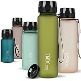 720°DGREE Trinkflasche 650ml “uberBottle“ softTouch +Sieb - BPA-Frei -...