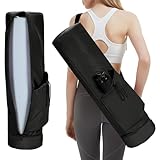 sportsnew Yogatasche Damen mit Nassfach, Flaschenhalter und Durchgehendem...