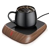 MQFOUR Tassenwärmer, Elektrischer Kaffeewärmer mit 3 Temperaturein Bis Zu 75...
