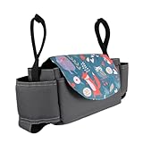 Gogogmee Multifunktionale Kinderwagentasche mit Flaschenhalter Organizer für...