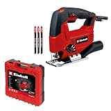 Einhell Stichsäge TC-JS 80/1 Kit (550 W, 20 mm Hubhöhe, Pendelhubfunktion, 80...