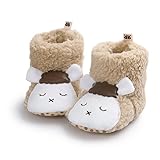 Asudaro Baby Winter Lauflernschuhe Schneestiefel Infant Weiche Stoffschuhe...