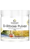 D-Ribose Pulver 300 g mit Vitamin B3 und B5-100% pur ohne Zusatzstoffe - für...