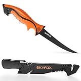 SkyFox Fischmesser Angeln und Filetiermesser Fisch Klinge 15.5 cm, G4416 Deutsch...