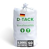 D-TACK 10x KMF Big Bag | 140 x 220 cm | Mineralwollsack aus PP-Gewebe |...