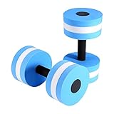 2 Stück Wasser Aerobic Schaum Hantel Aquatic Langhantel Aqua Fitness Barbells...