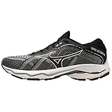 Mizuno Unisex Wave Ultima 14 Straßen-Laufschuh, Black/Silver/Nimbus Cloud, 42...